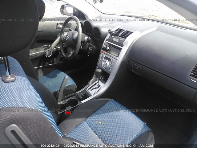 JTKDE3B71A0317309 - 2010 TOYOTA SCION TC 蓝色 照片 5