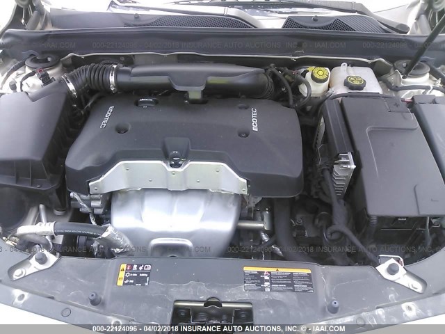 1G11B5SL0FF287499 - 2015 CHEVROLET MALIBU LS 银色 照片 10