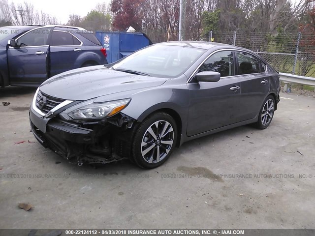 1N4AL3AP4HC125821 - 2017 NISSAN ALTIMA 2.5/S/SV/SL/SR GRAY photo 2