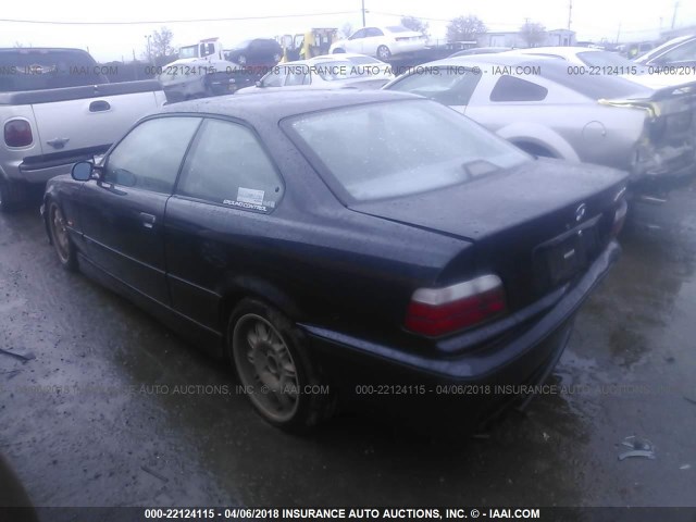 WBSBG9328WEY78673 - 1998 BMW M3 BLACK photo 3