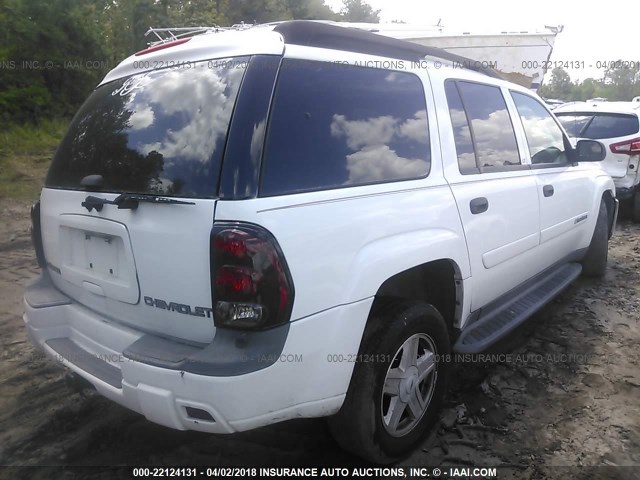 1GNES16S836119227 - 2003 CHEVROLET TRAILBLAZER EXT WHITE photo 4