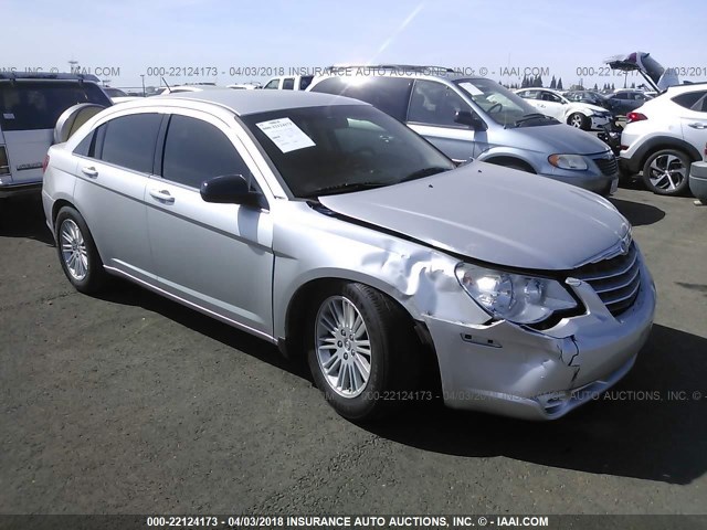 1C3CC4FB4AN208184 - 2010 CHRYSLER SEBRING TOURING SILVER photo 1