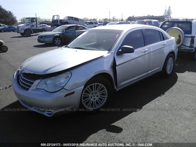 1C3CC4FB4AN208184 - 2010 CHRYSLER SEBRING TOURING SILVER photo 2