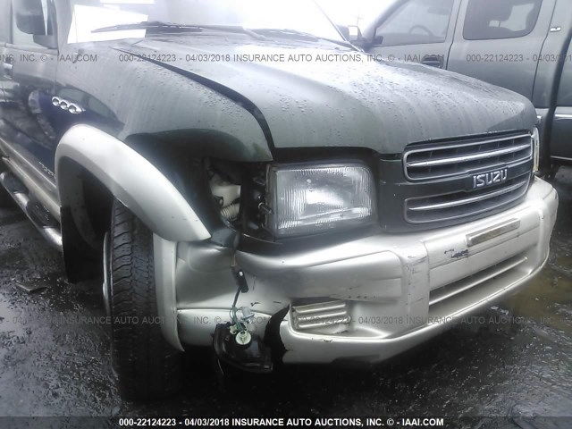 JACDJ58X917J00196 - 2001 ISUZU TROOPER S/LS/LIMITED 绿色 照片 6