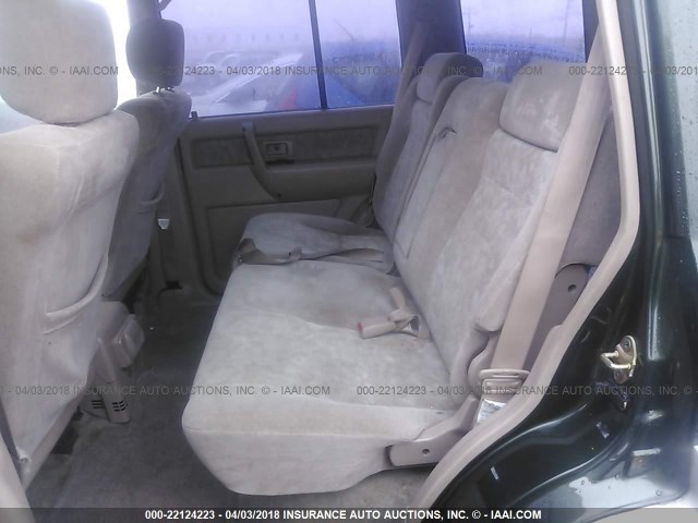 JACDJ58X917J00196 - 2001 ISUZU TROOPER S/LS/LIMITED 绿色 照片 8