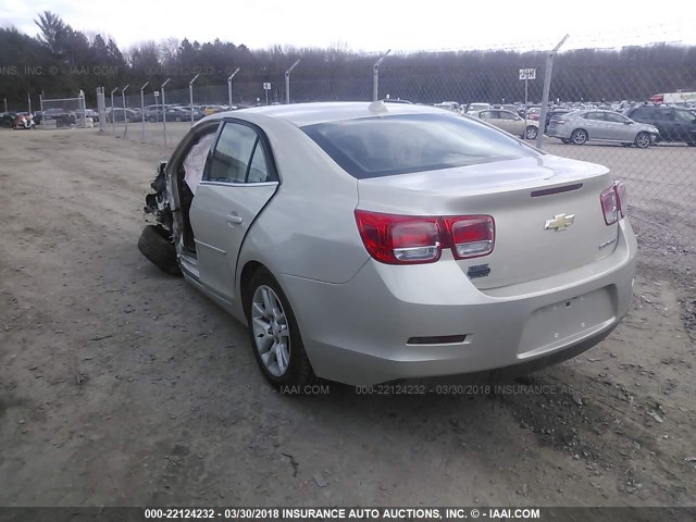 1G11C5SA1DF153285 - 2013 CHEVROLET MALIBU 1LT 棕色 照片 3