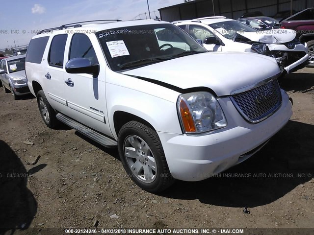 1GKUKKE33AR148879 - 2010 GMC YUKON XL K1500 SLT WHITE photo 1