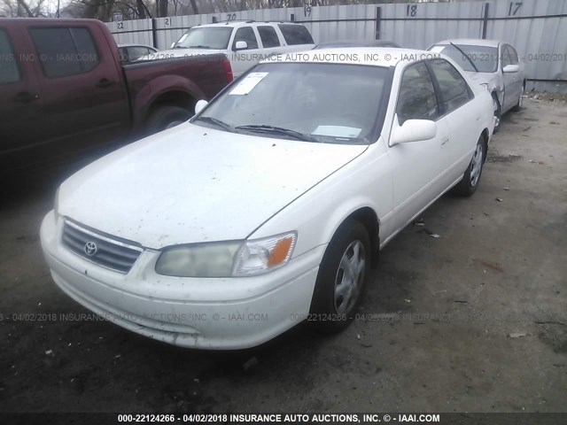 4T1BG22K21U847459 - 2001 TOYOTA CAMRY CE/LE/XLE 白色 照片 2