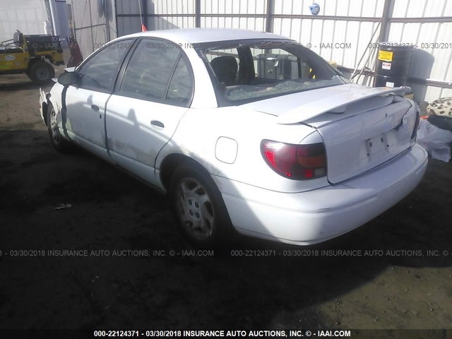 1G8ZF52842Z256513 - 2002 SATURN SL WHITE photo 3