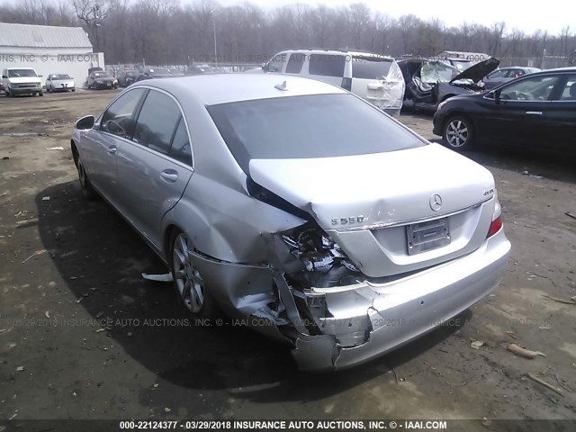 WDDNG86X48A222895 - 2008 MERCEDES-BENZ S 550 4MATIC SILVER photo 6