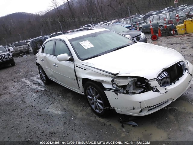 1G4HE57Y68U104974 - 2008 BUICK LUCERNE CXS WHITE photo 6
