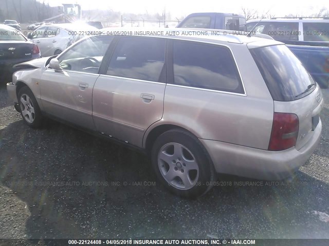 WAUFD68D5WA005154 - 1998 AUDI A4 2.8 AVANT SILVER photo 3