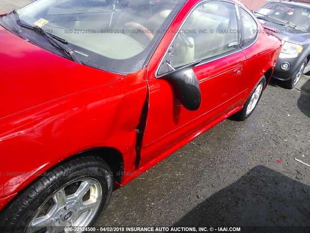1G3NF12E24C100558 - 2004 OLDSMOBILE ALERO GLS 红色 照片 6