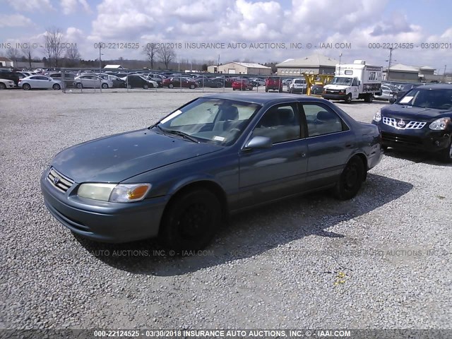 4T1BG22K91U806617 - 2001 TOYOTA CAMRY CE/LE/XLE 浅蓝色 照片 2