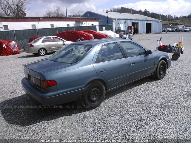 4T1BG22K91U806617 - 2001 TOYOTA CAMRY CE/LE/XLE 浅蓝色 照片 4