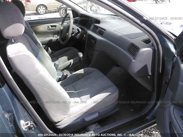 4T1BG22K91U806617 - 2001 TOYOTA CAMRY CE/LE/XLE 浅蓝色 照片 5