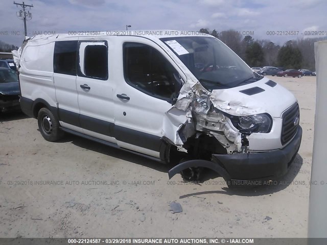 1FTNR1ZM6FKA48669 - 2015 FORD TRANSIT T-250 WHITE photo 1