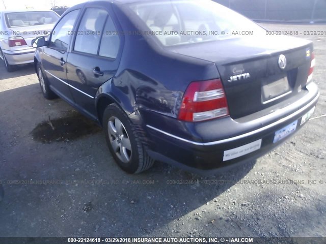 3VWSA69M54M092558 - 2004 VOLKSWAGEN JETTA GLS BLACK photo 6