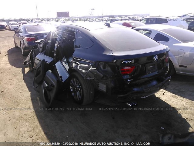 WBA8Z5C50FGS36528 - 2015 BMW 328 XIGT/SULEV BLACK photo 3