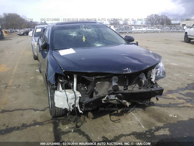 4T1BF1FK0CU603500 - 2012 TOYOTA CAMRY SE/LE/XLE BLACK photo 6