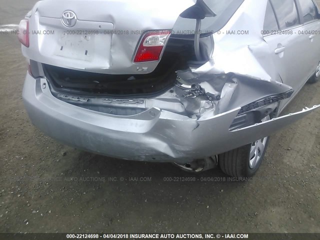 4T1BE46K57U660009 - 2007 TOYOTA CAMRY NEW GENERAT CE/LE/XLE/SE GRAY photo 6