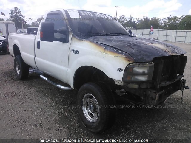 1FTSF31F3XEA88518 - 1999 FORD F350 SRW SUPER DUTY WHITE photo 1