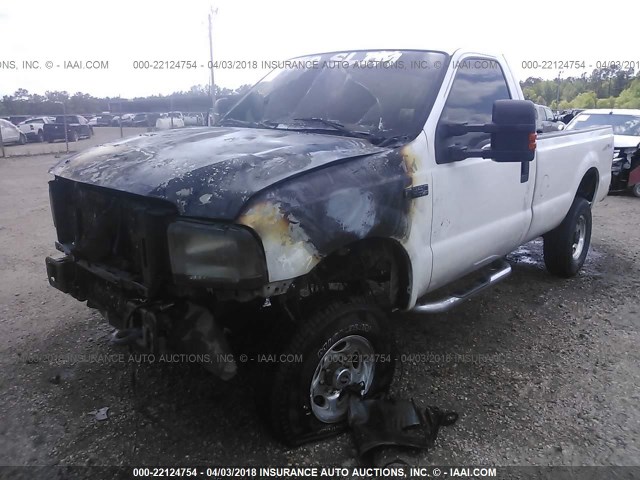 1FTSF31F3XEA88518 - 1999 FORD F350 SRW SUPER DUTY WHITE photo 2