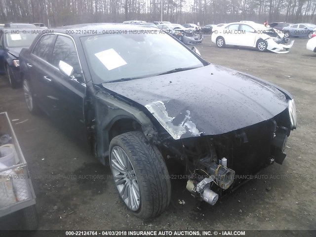 2C3CCAET8CH188140 - 2012 CHRYSLER 300C BLACK photo 1