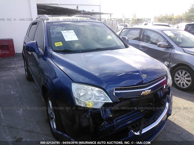 3GNAL4EKXDS578125 - 2013 CHEVROLET CAPTIVA LTZ BLUE photo 6