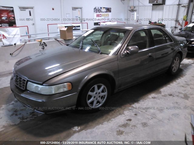 1G6KS54Y33U213346 - 2003 CADILLAC SEVILLE SLS BROWN photo 2