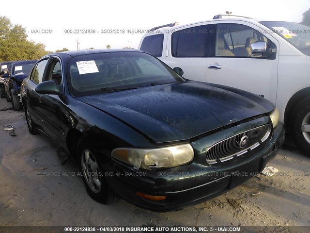 1G4HP54K9Y4265720 - 2000 BUICK LESABRE CUSTOM GREEN photo 1