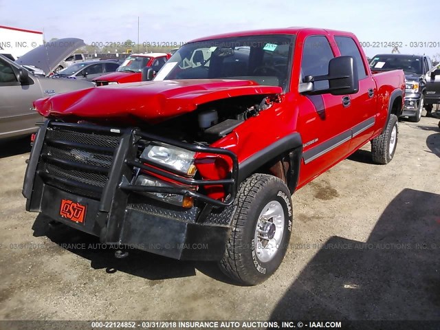 1GCHK23U67F152332 - 2007 CHEVROLET SILVERADO K2500 HEAVY DUTY RED photo 6