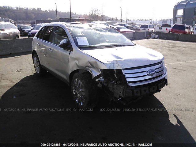 2FMDK4KC9ABA65788 - 2010 FORD EDGE LIMITED SILVER photo 1