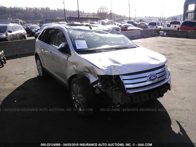 2FMDK4KC9ABA65788 - 2010 FORD EDGE LIMITED SILVER photo 6
