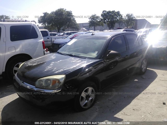 1G1ZT54804F240673 - 2004 CHEVROLET MALIBU LS 黑色 照片 2