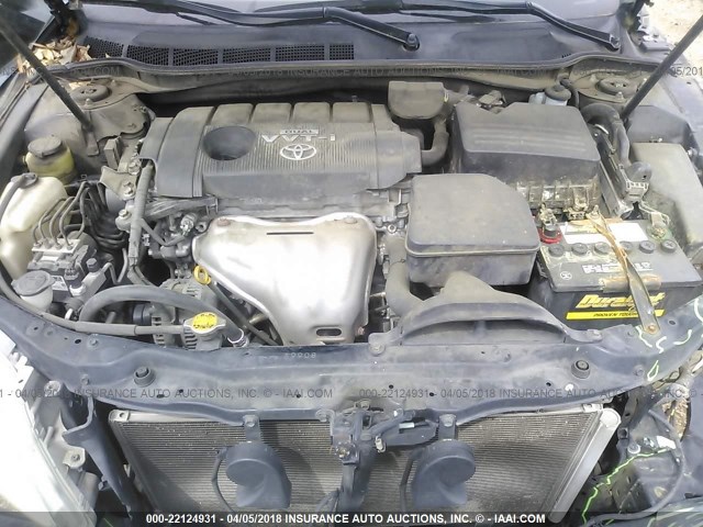4T1BF3EK9AU079869 - 2010 TOYOTA CAMRY SE/LE/XLE BLACK photo 10