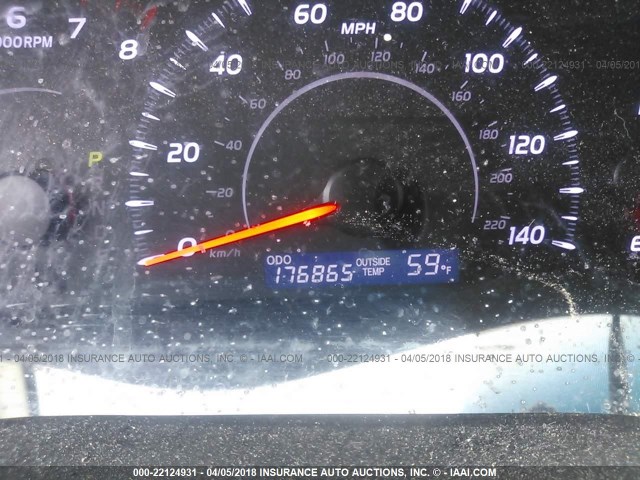 4T1BF3EK9AU079869 - 2010 TOYOTA CAMRY SE/LE/XLE BLACK photo 7