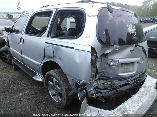 4N2ZN16T32D811848 - 2002 NISSAN QUEST SE SILVER photo 6