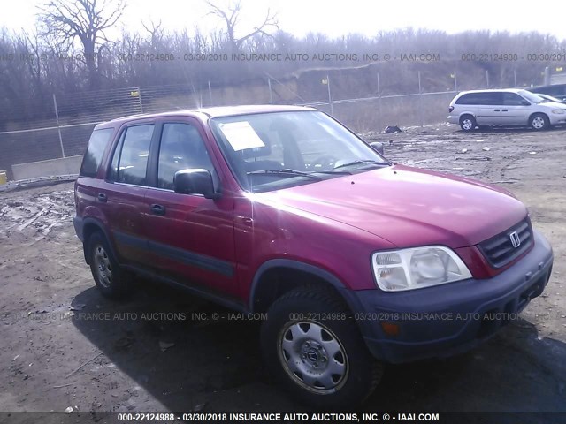 JHLRD18401C056449 - 2001 HONDA CR-V LX RED photo 1