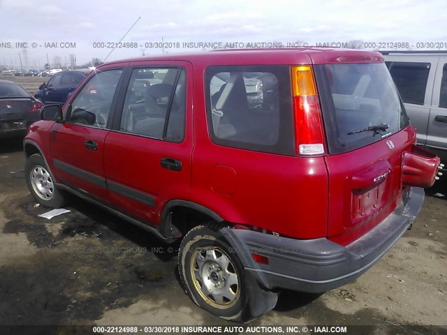 JHLRD18401C056449 - 2001 HONDA CR-V LX RED photo 6