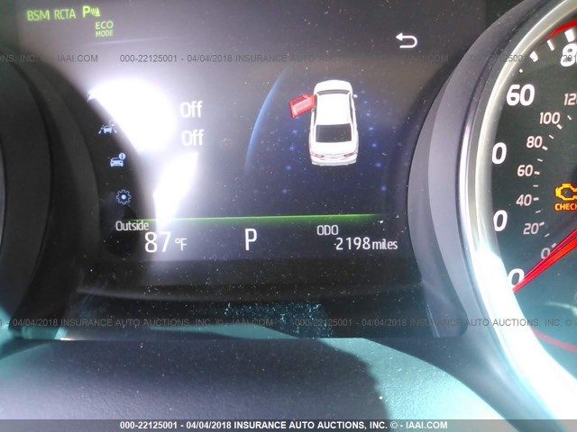 4T1B61HK4JU565344 - 2018 TOYOTA CAMRY XSE RED photo 7