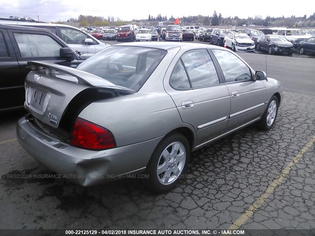 3N1CB51D26L450673 - 2006 NISSAN SENTRA 1.8/1.8S SILVER photo 4