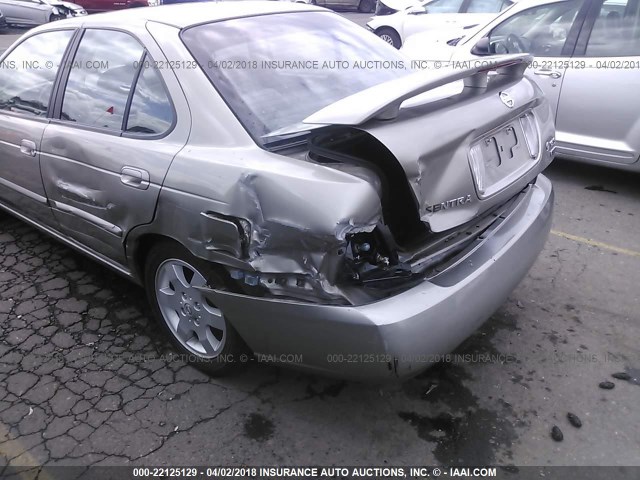 3N1CB51D26L450673 - 2006 NISSAN SENTRA 1.8/1.8S SILVER photo 6