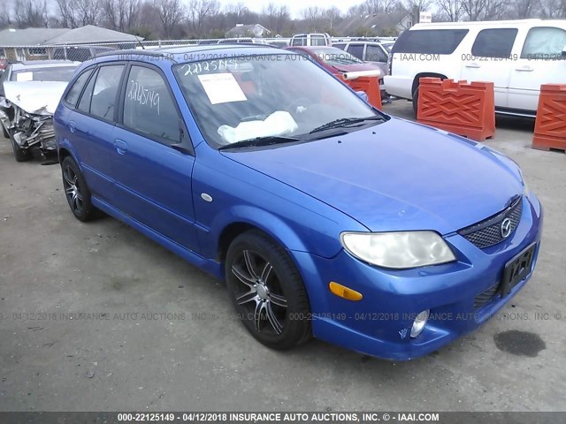 JM1BJ245X31114139 - 2003 MAZDA PROTEGE PR5 蓝色 照片 1