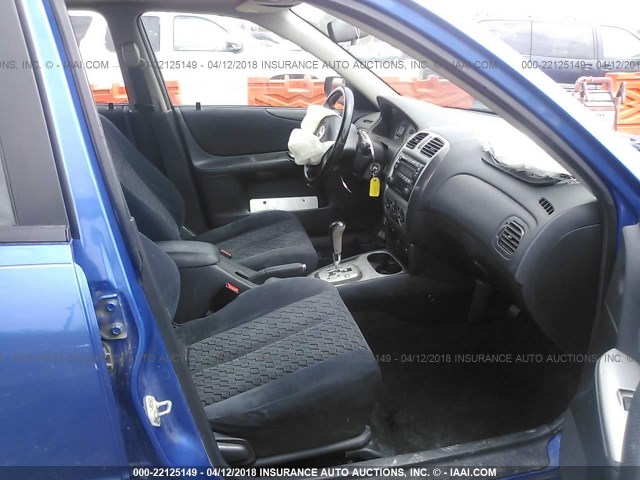 JM1BJ245X31114139 - 2003 MAZDA PROTEGE PR5 蓝色 照片 5