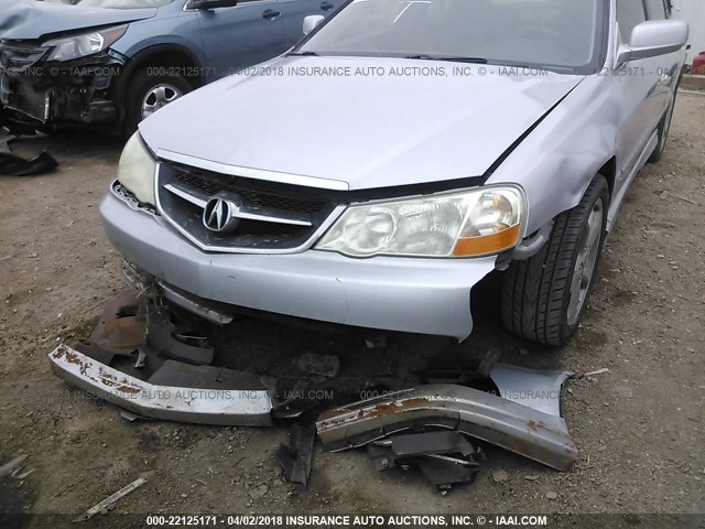 19UUA56892A022909 - 2002 ACURA 3.2TL TYPE-S SILVER photo 6