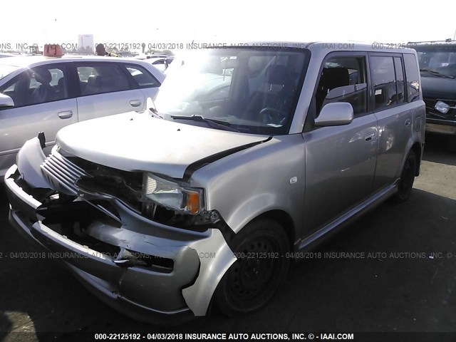 JTLKT324864126937 - 2006 TOYOTA SCION XB Champagne photo 2