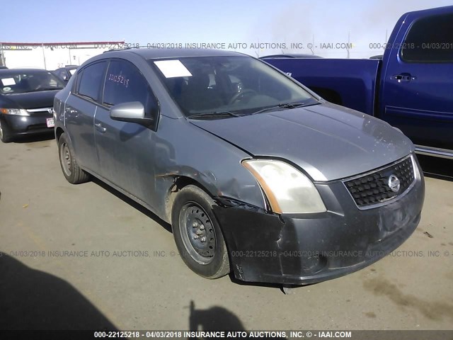 3N1AB61E18L652199 - 2008 NISSAN SENTRA 2.0/2.0S/2.0SL SILVER photo 1