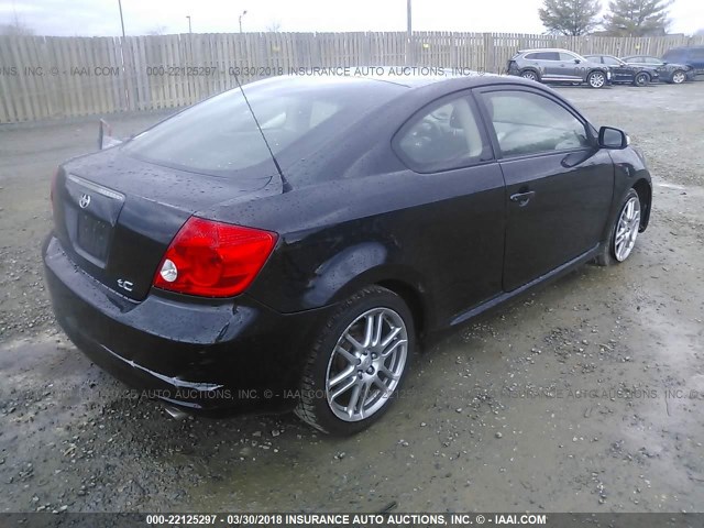 JTKDE167050061913 - 2005 TOYOTA SCION TC 黑色 照片 4