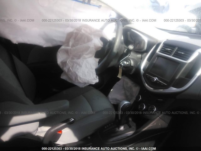 1G1JB5SH8H4165385 - 2017 CHEVROLET SONIC LS 蓝色 照片 5